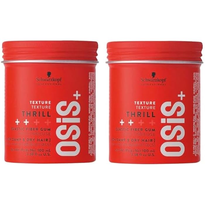 Schwarzkopf Professional Osis+ Thrill Fibre Gum Duo Pack 2 x 100 ml